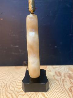 1950s Biomorphic Alabaster Table Lamp designed by Maurizio Tempestini - 4478667