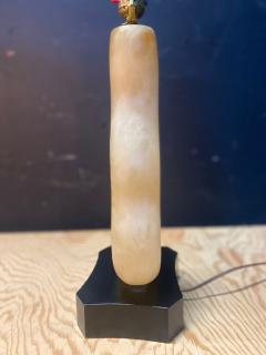 1950s Biomorphic Alabaster Table Lamp designed by Maurizio Tempestini - 4478672