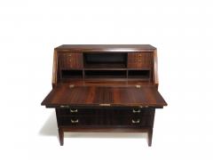 1950s Brazilian Rosewood Danish Secretary Desk - 3599142