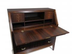 1950s Brazilian Rosewood Danish Secretary Desk - 3599145