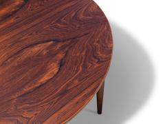 1950s Brazilian Rosewood Dining Table with Stunning Grain Patterns Restored - 4387962