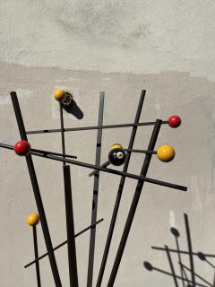 1950s Brutalist Coat rack by Mazol - 4118757