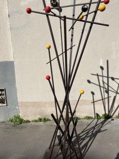 1950s Brutalist Coat rack by Mazol - 4118759