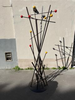 1950s Brutalist Coat rack by Mazol - 4118760