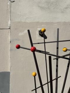 1950s Brutalist Coat rack by Mazol - 4118762