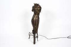 1950s Brutalist owl lamp - 3031149