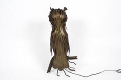 1950s Brutalist owl lamp - 3031152