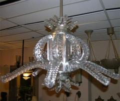 1950s Crystal Chandelier by Marc Lalique - 2520367
