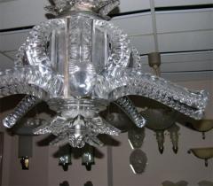 1950s Crystal Chandelier by Marc Lalique - 2520368