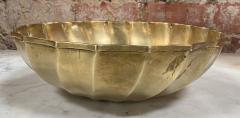 1950s Decorative Italian Brass Bowl