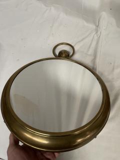 1950s Decorative pocket clock wall mirror - 3987838