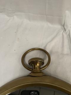 1950s Decorative pocket clock wall mirror - 3987839