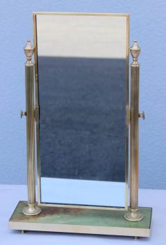 1950s English Brass Vanity Mirror By Peerage - 2642509