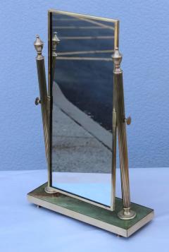 1950s English Brass Vanity Mirror By Peerage - 2642514