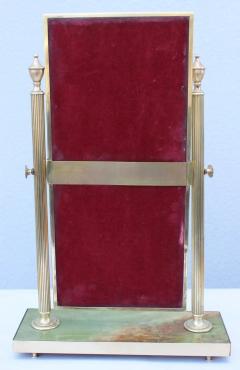 1950s English Brass Vanity Mirror By Peerage - 2642516
