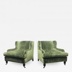 1950s English Upholstered Lounge Chairs - 1565959