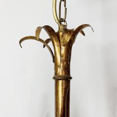 1950s FRENCH FAUX BAMBOO GILT CHANDELIER - 3030666