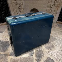 1950s Fiberglass Luggage Blue Hardshell Suitcase Koch of California - 3182060