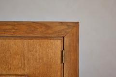 1950s French Cabinet with Leather Squares - 4059965