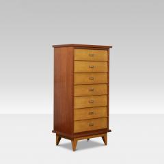 1950s French Palisander Maple Wood Chest of Drawers - 3912549