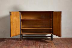 1950s French Slatted Cabinet - 4060278