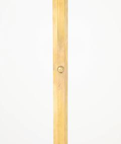 1950s French Solid Brass Swing Arm Floor Lamp - 4651444