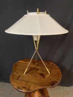 1950s Gerald Thurston Lightolier Tripod Lamp - 4001387