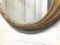 1950s Hand Carved Floral Mirror - 1609750