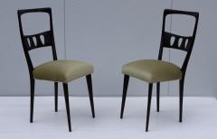 1950s High Back Modernist Italian Dining Chairs Set Of 6 - 2679949