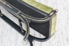 1950s Hollywood Regency Velvet Bench - 1733727