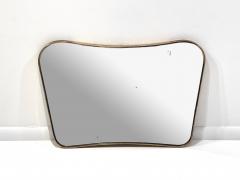 1950s Italian Brass Frame Mirror - 3529664