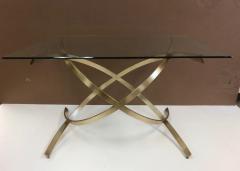 1950s Italian Sculptural Solid Brass Dining Table - 715171