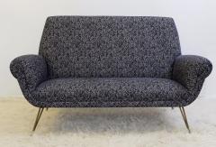 1950s Italian Sofa Two Seat Loveseat  - 1719250