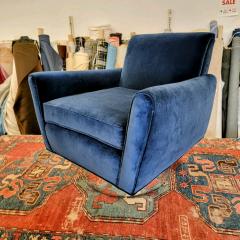 1950s Italian Swivel Tub Chairs in the Style of Marco Zanuso - 2848635