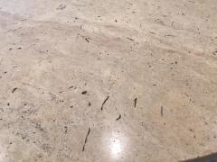 1950s Italian Travertine Bronze Coffee Table - 443520