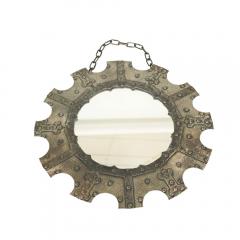 1950s Italian Wrought iron mirror - 4094419