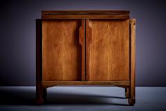 1950s Italian constructivism studio sideboard or credenza made in walnut - 3496324