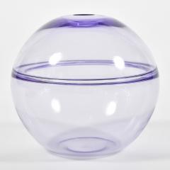 1950s Italian purple Murano globe vase - 1174075