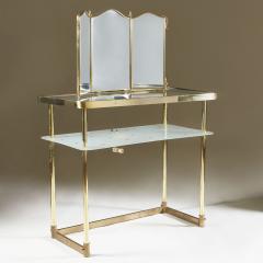 1950s Italian star dressing table with triptych mirror - 2229037