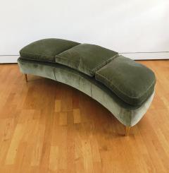 1950s Large Italian Curved Bench - 345250