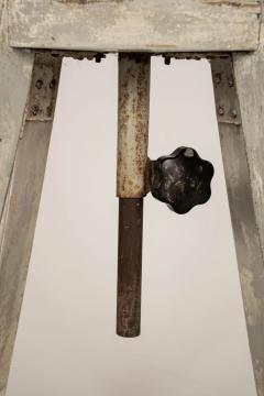 1950s Light Gray Painted French Sculptors Stand - 4192123
