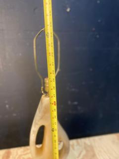 1950s Maurizio Tempestini Biomorphic Alabaster Table Lamp - 4476620