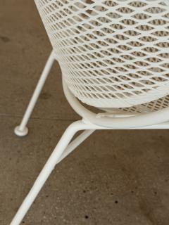 1950s Maurizio Tempestini for Salterini Radar Wrought Iron Lounge Chairs a Pair - 4709846