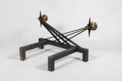 1950s Metal andiron - 2780745