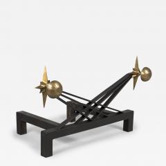 1950s Metal andiron - 2784379