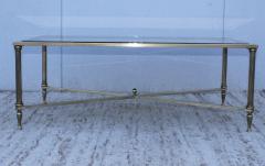 1950s Modern French Brass Coffee Table - 956942