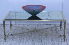 1950s Modern French Brass Coffee Table - 956954