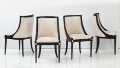 1950s Modern Italian Dining Chairs Set Of 4 - 2398740