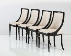 1950s Modern Italian Dining Chairs Set Of 4 - 2398741