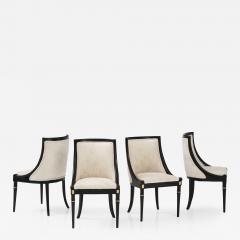 1950s Modern Italian Dining Chairs Set Of 4 - 2400281